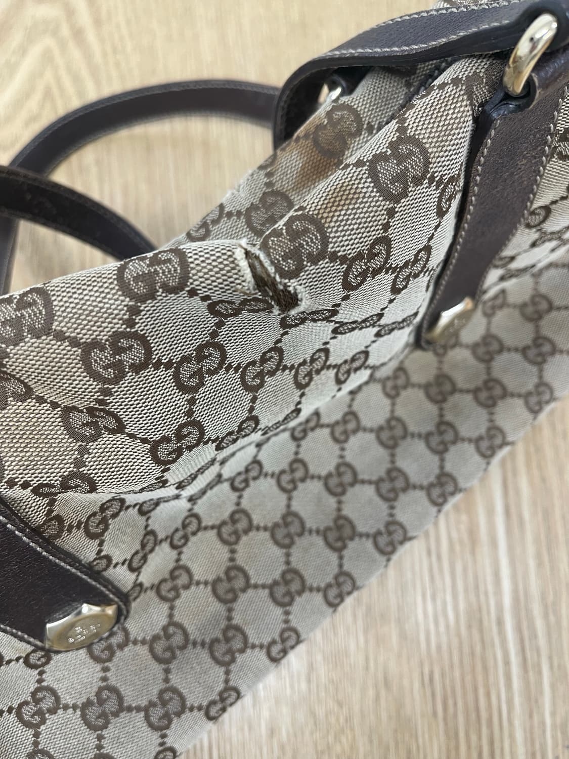 구찌 GG 캔버스 보스턴백 숄더백 상품이미지5