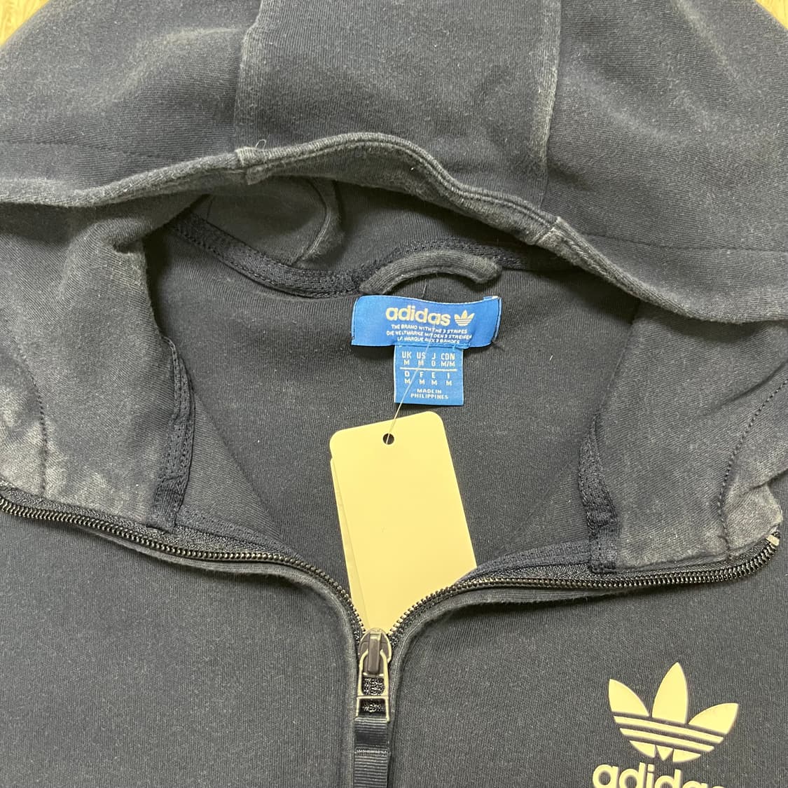 Adidas navy Europa zip-up hoodie 상품이미지6