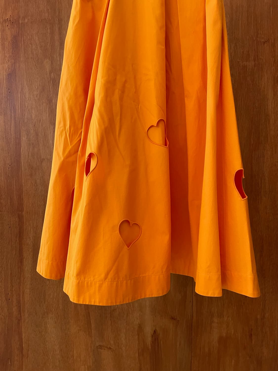 MSGM Orange heart cut out skirt 상품이미지8