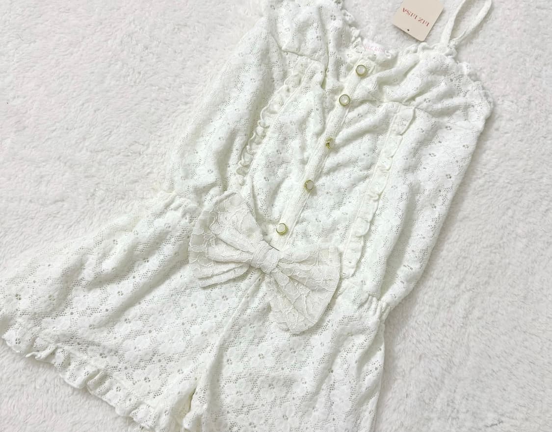 리즈리사 히메갸루 빅리본 핀터깔 원피스 상품이미지2