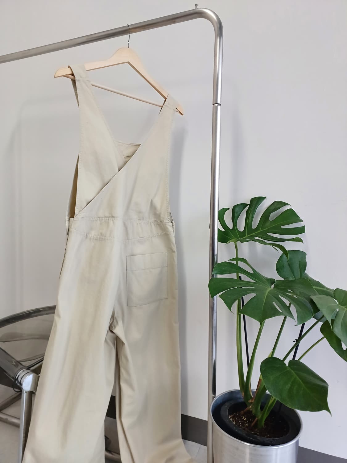 Cos코스 멜빵 랩백 와이드 점프수트 상품이미지3