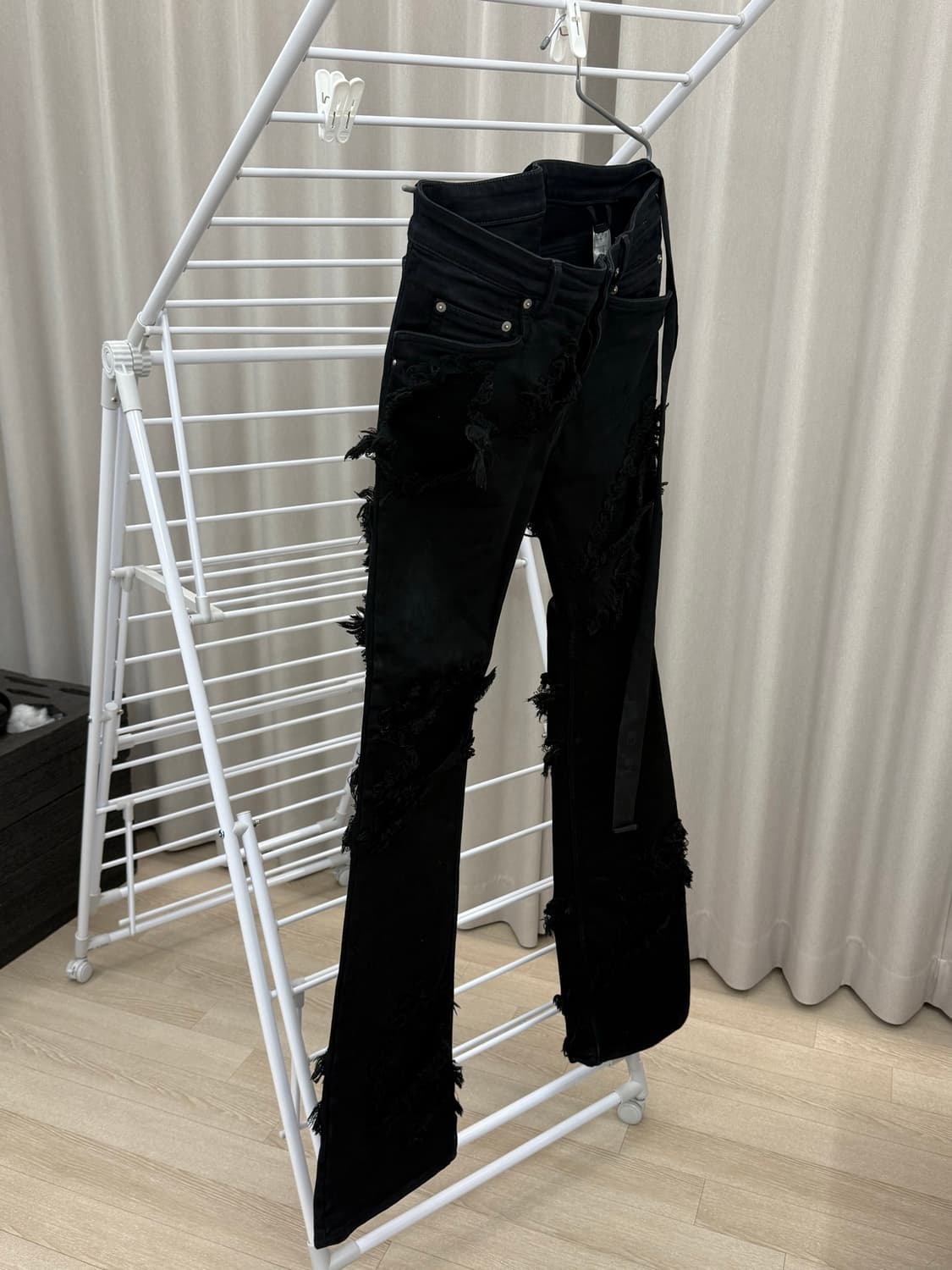 [31] 릭오웬스 타이론 슬래쉬 부츠컷 상품이미지1