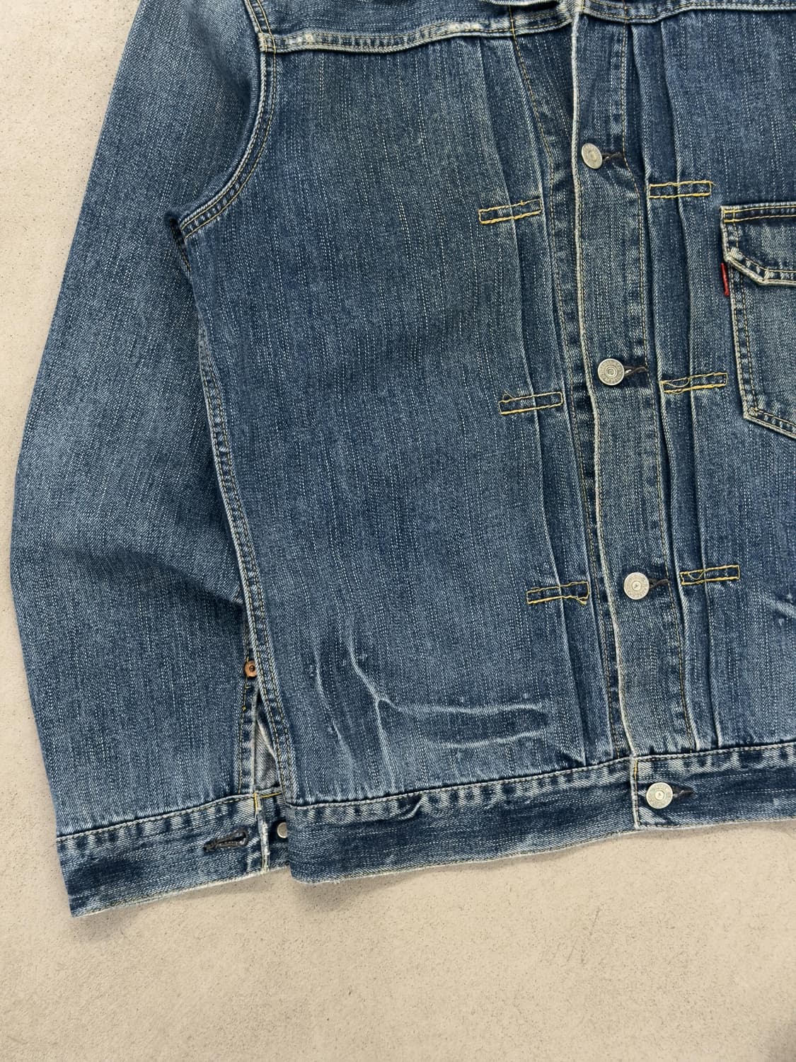 리바이스 redloop 1세대 데님 트러커 자켓 상품이미지3