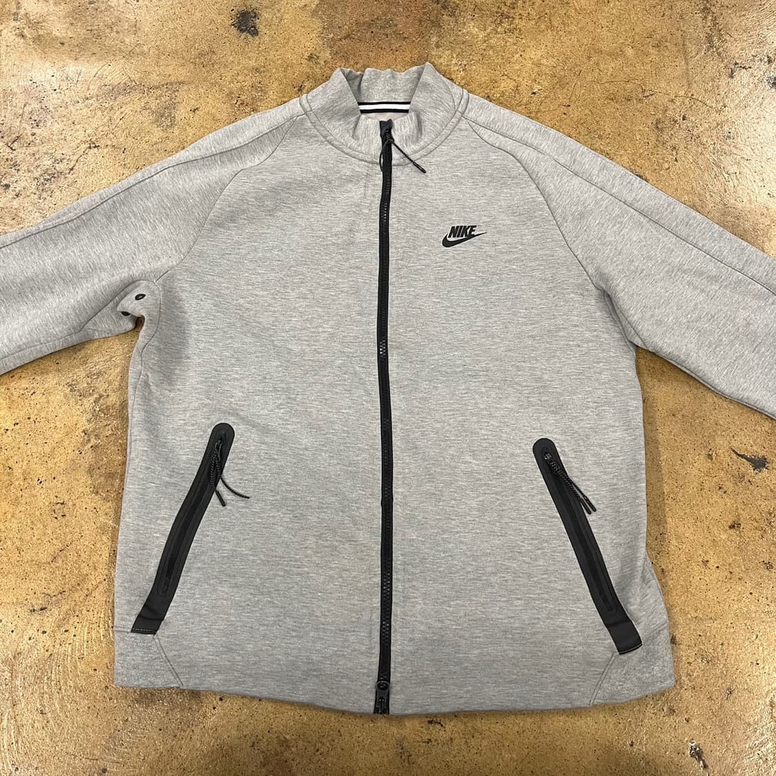 [정품/L] 나이키 회색 트레이닝 집업 b19 상품이미지3