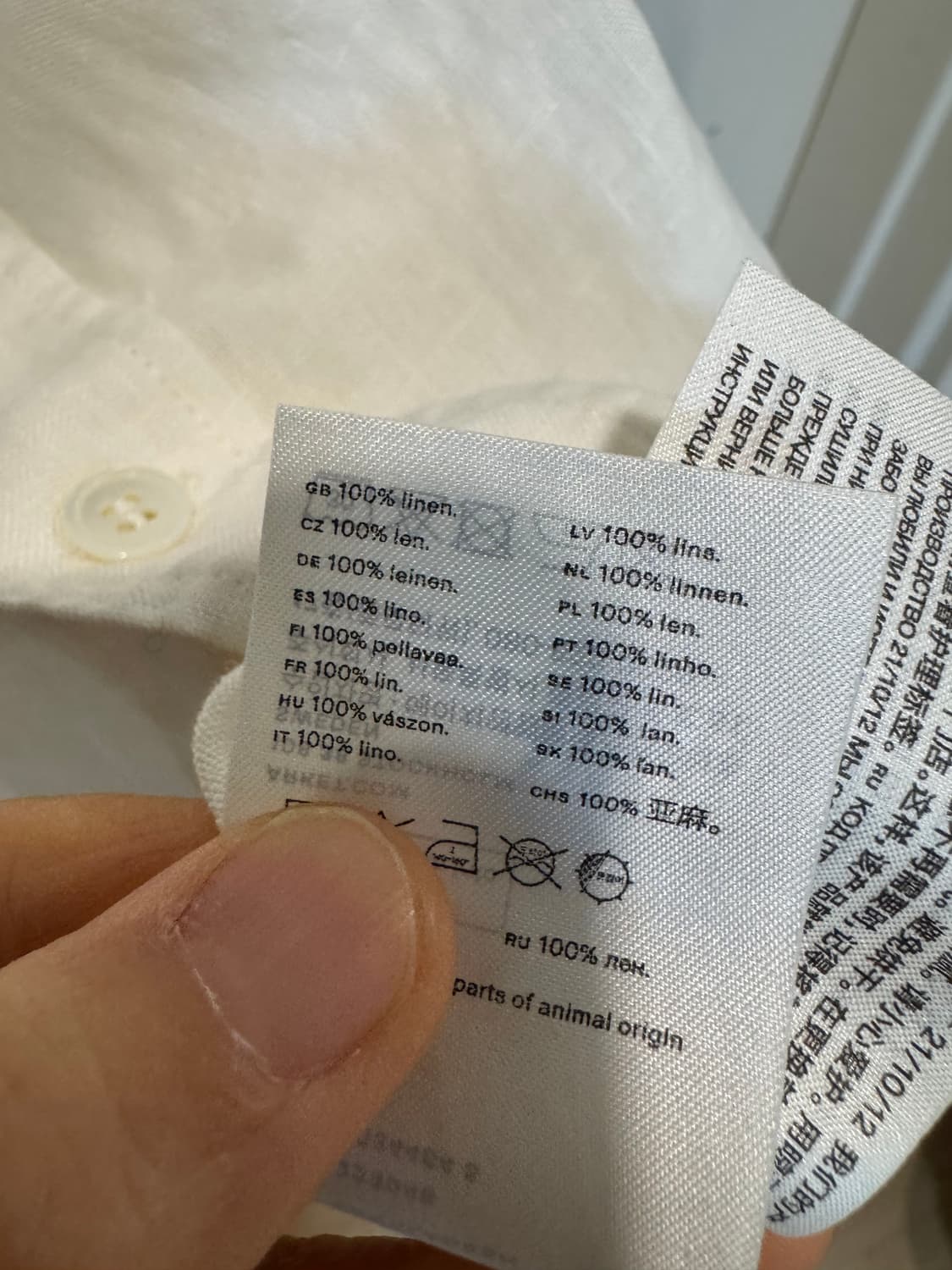 아르켓 린넨 셔츠 상품이미지5