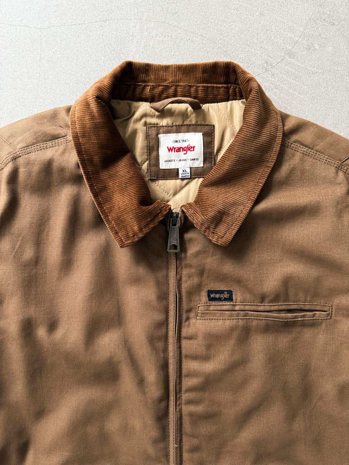 Wrangler Corduroy Collar Work Jacket 상품이미지3