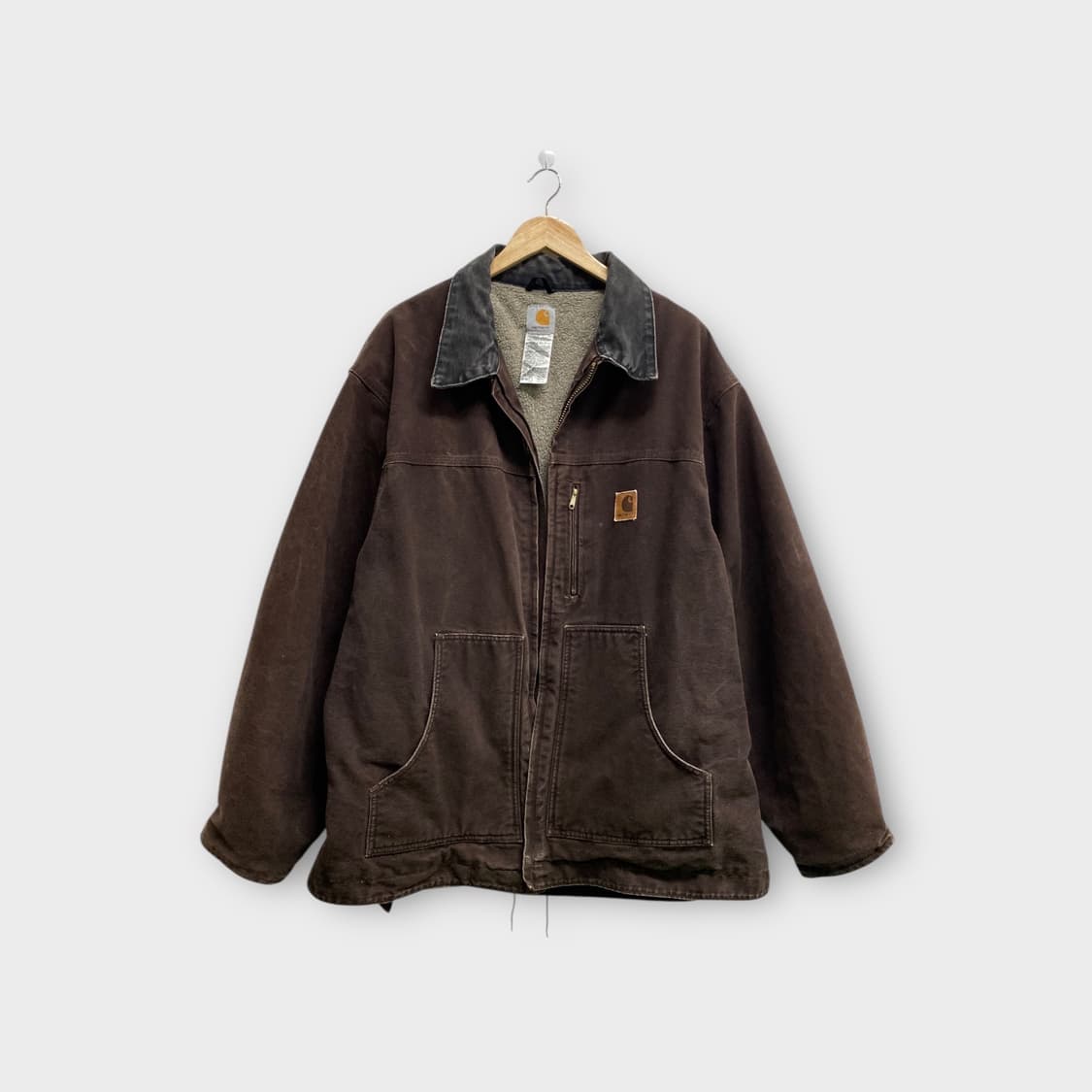 칼하트 쉐르파 샌드스톤 브라운 점퍼 L-3XL  상품이미지1