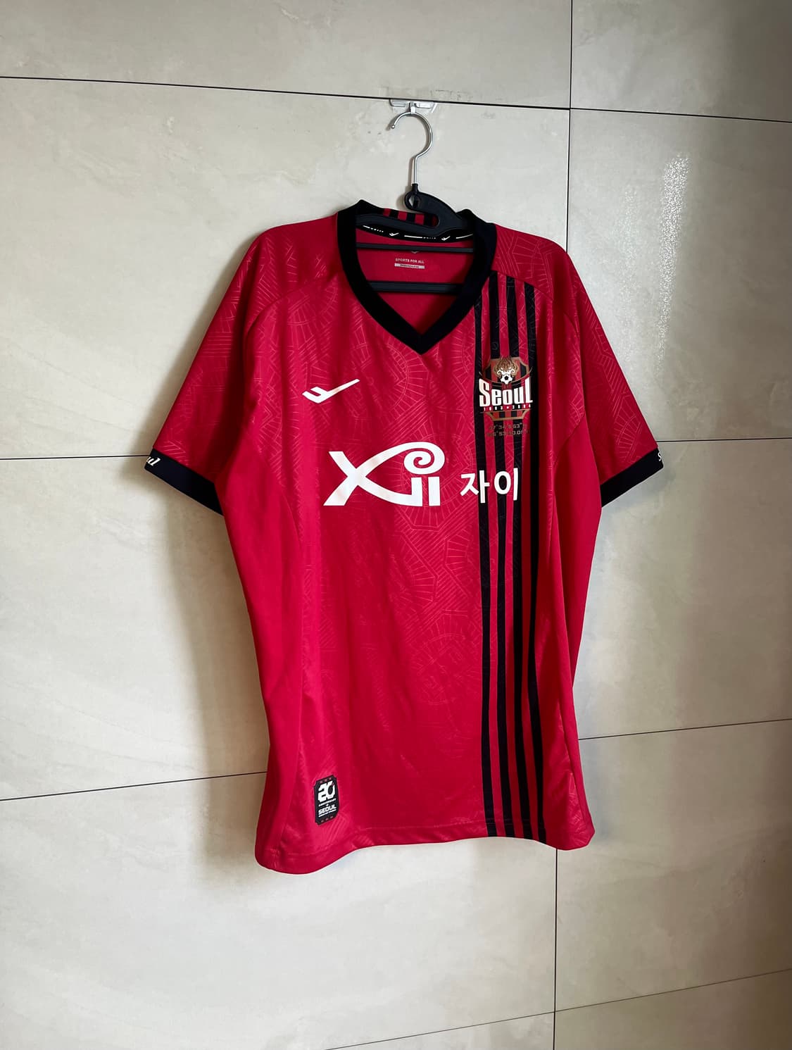 [2XL] K리그 FC서울X프로스펙스 24시즌 어센틱 홈 유니폼 상품이미지3