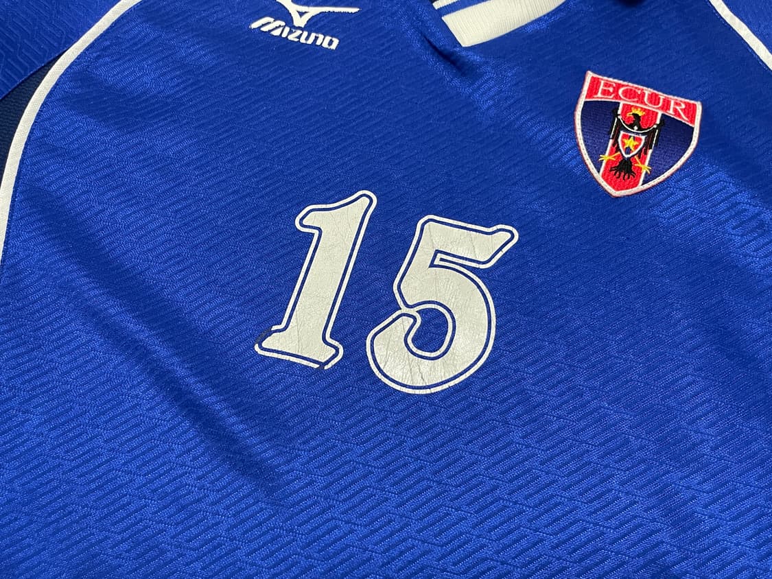 00s 미즈노 FC 블루 킷 사커 저지 J03228 상품이미지3