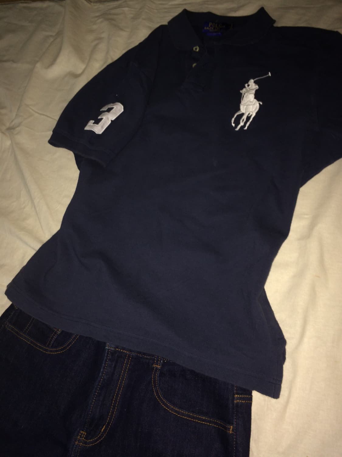 Polo navy collar T 상품이미지5