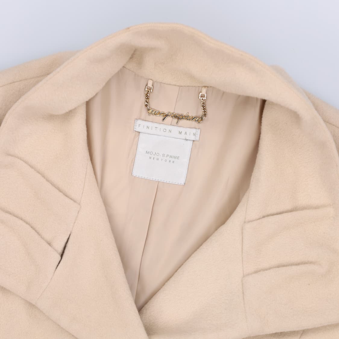 [85-91-164] 모조에스핀 여성 울 코트 자켓 0116H1 상품이미지3