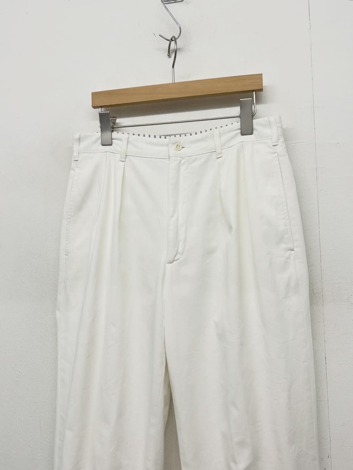 빈티지 제이크루 화이트 치노팬츠 상품이미지2