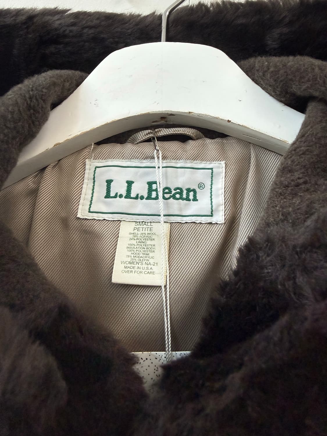 LL Bean 엘엘빈 후드 퍼 롱코트 상품이미지8