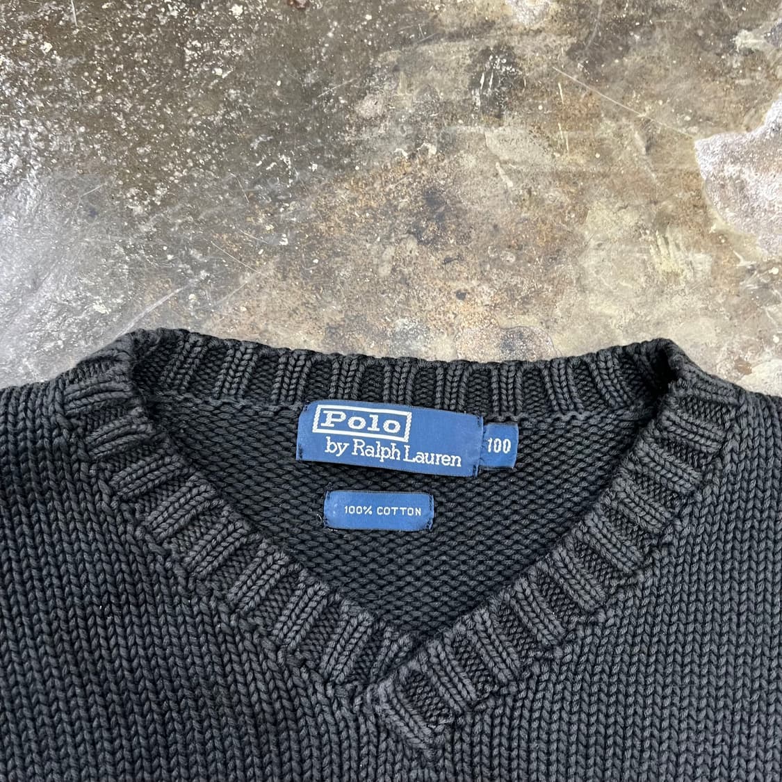 L) 폴로 랄프로렌 브이넥 니트 스웨터 상품이미지3