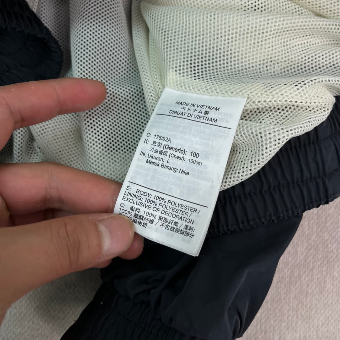 100 나이키 신형 빅스우시 나일론 바람막이 자켓 상품이미지5