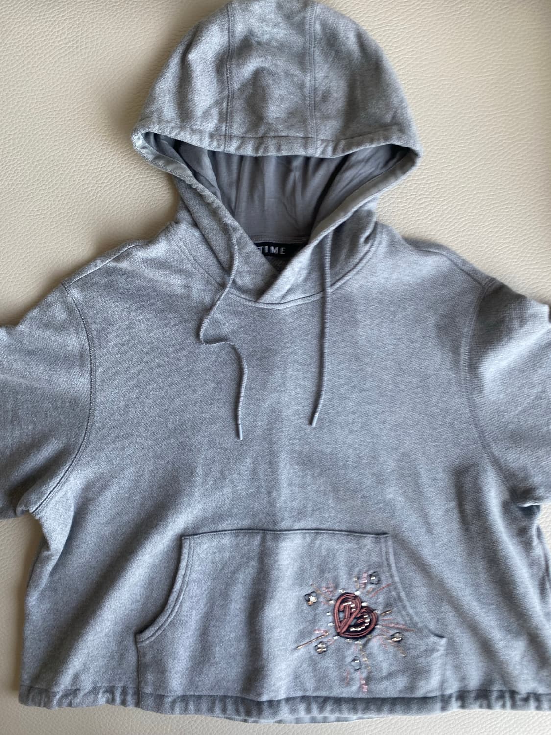 TIME 스웻 셋업 후드티 상품이미지1