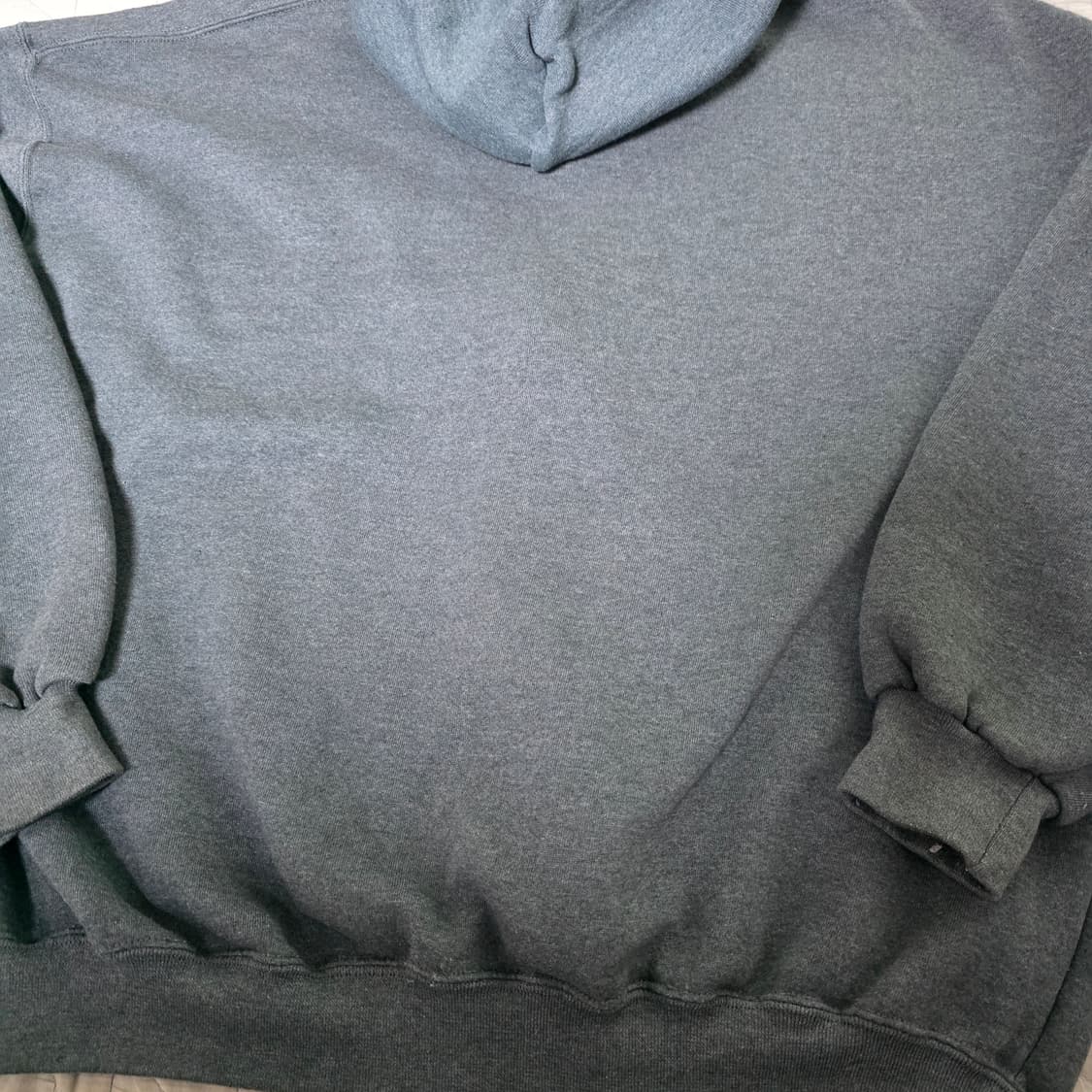 [XXL] 90s 빈티지 러셀 애슬레틱 후드집업 투톤 블루/다크 그레이 상품이미지6