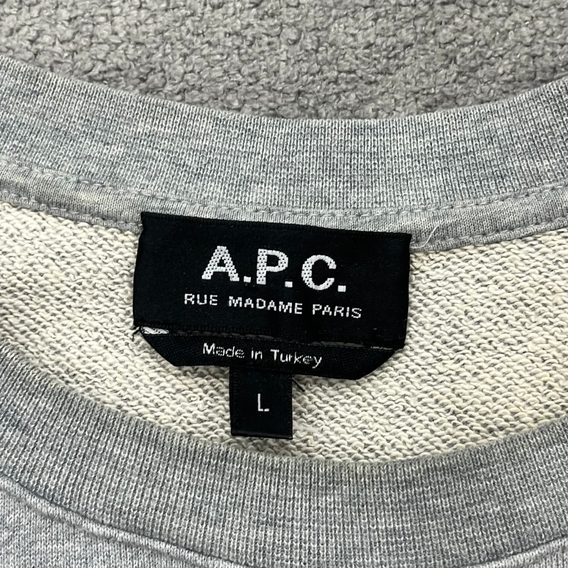 L APC 아페쎄 로고 맨투맨 스웻셔츠 상품이미지4