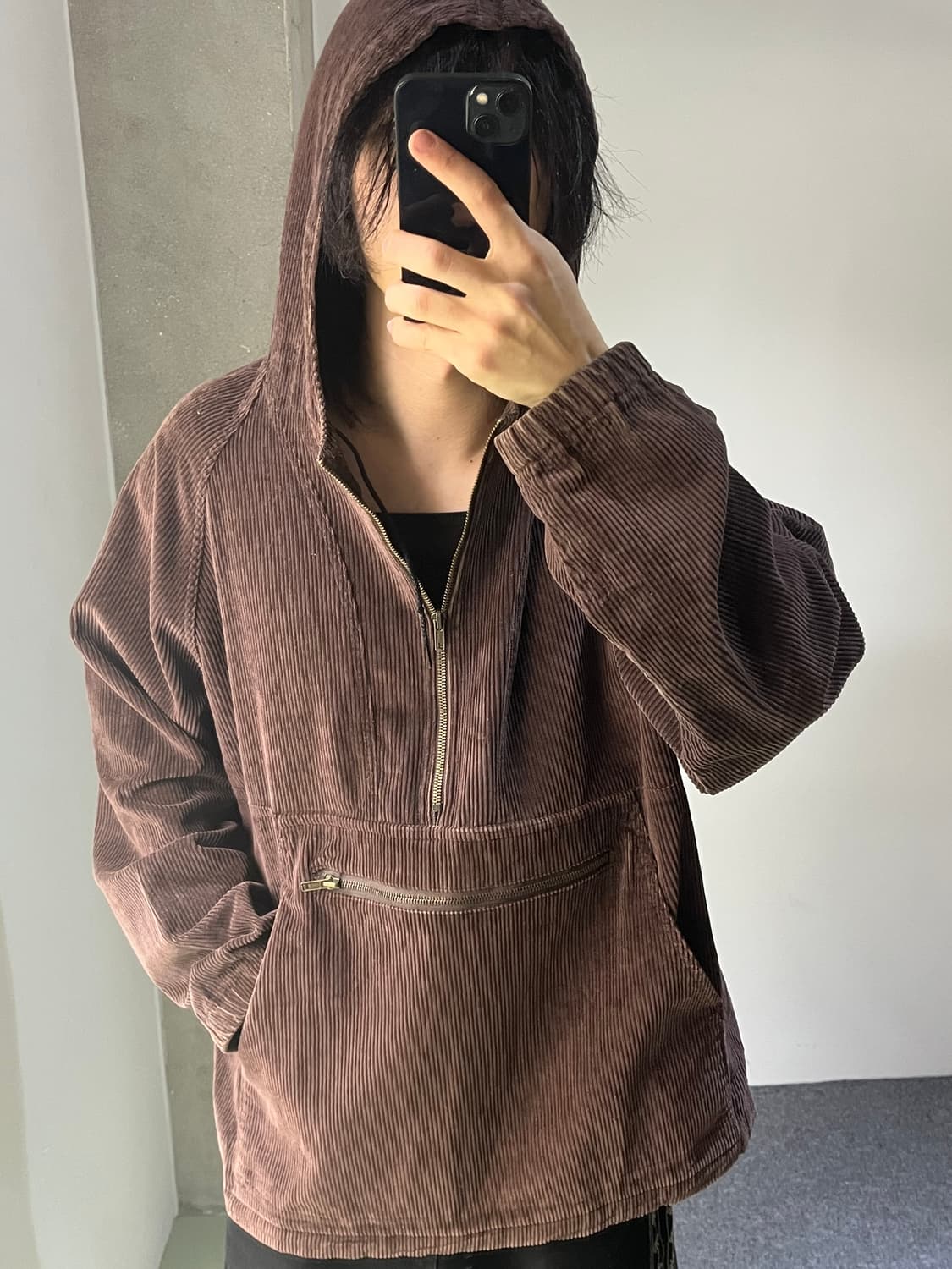 스포츠마스터 90"s USA 코듀로이 풀오버 아노락 상품이미지2