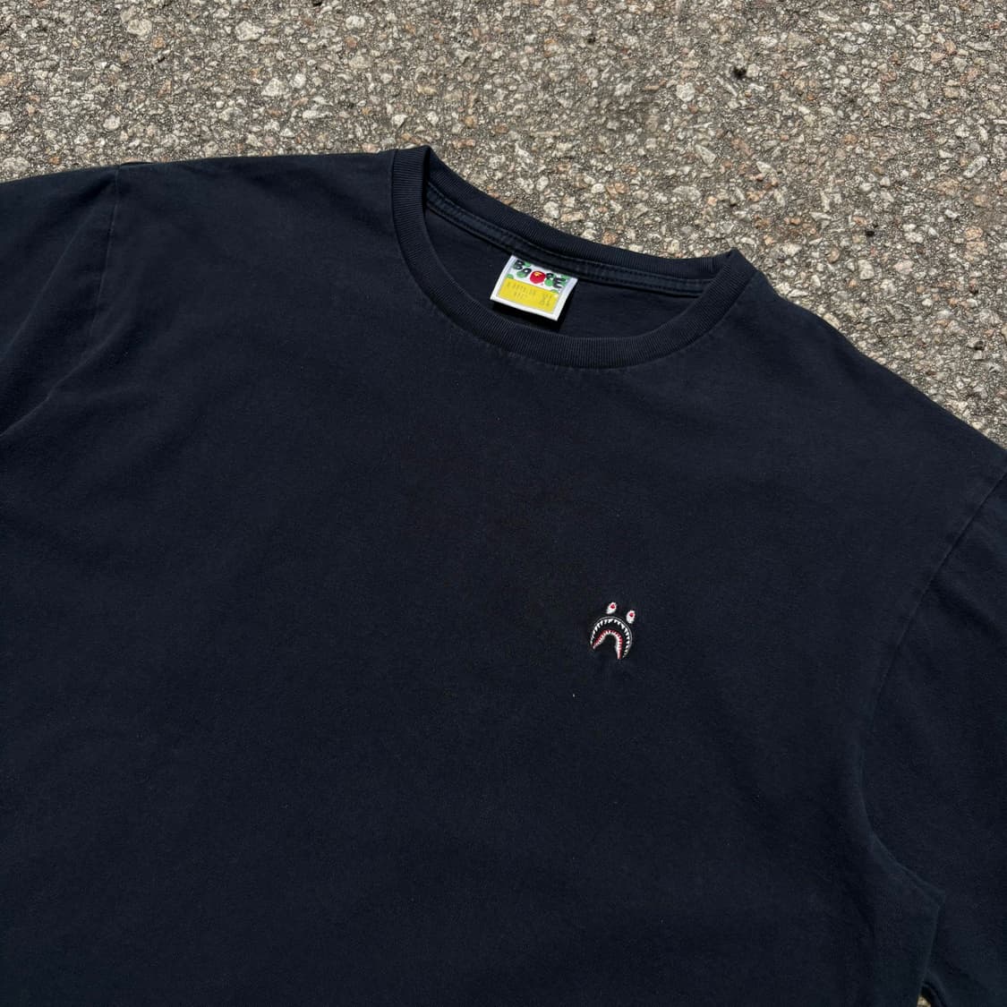 Bape 베이프 샤크 원 포인트 반팔 티셔츠 상품이미지3