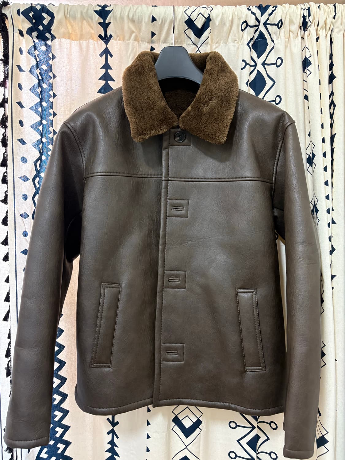 마리떼 프랑소와 저버 / 오버핏 무스탕 LEATHER OVER fit  상품이미지5