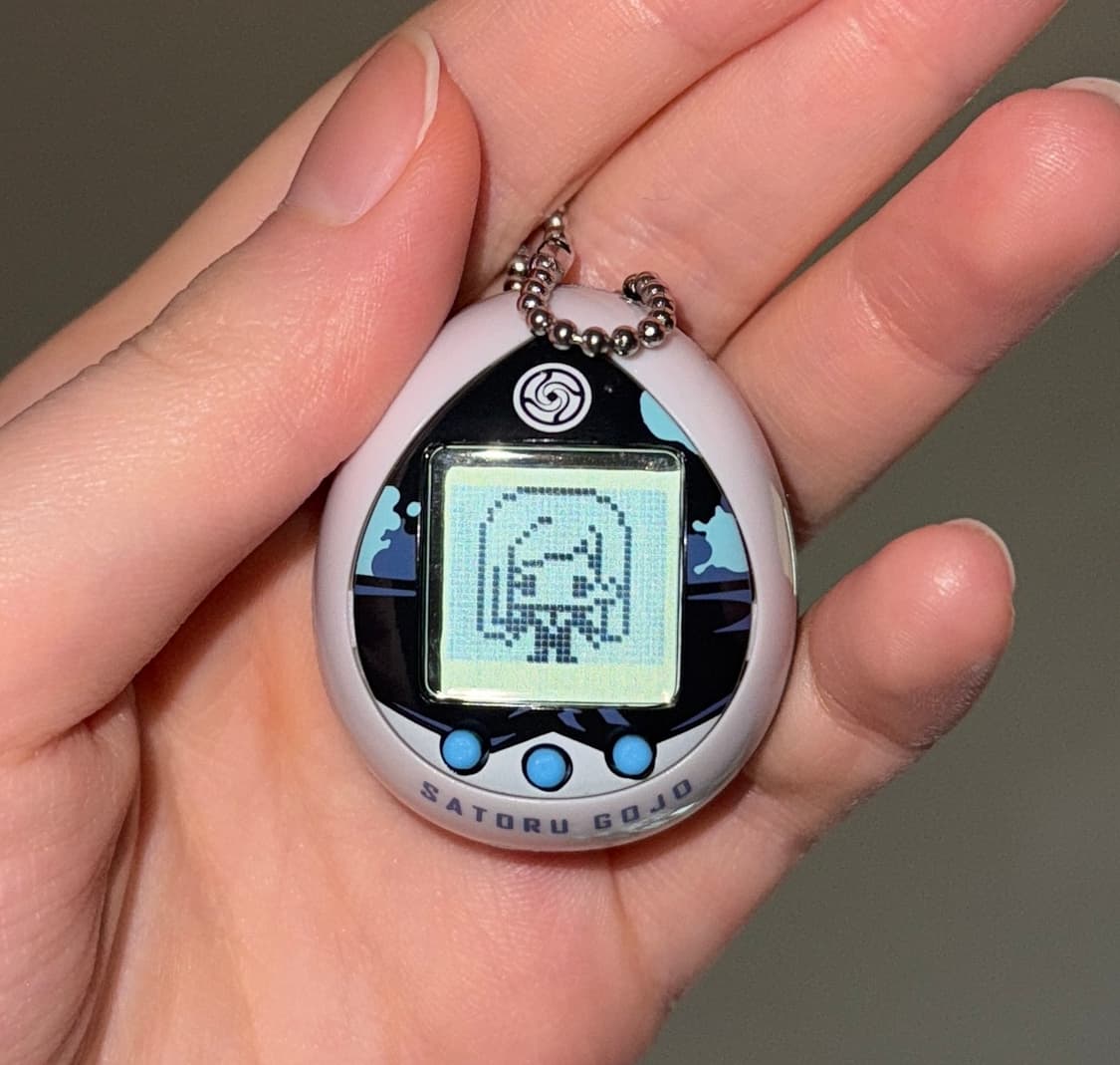 반다이 주술회전 고죠 사토루 다마고치 키링 상품이미지3