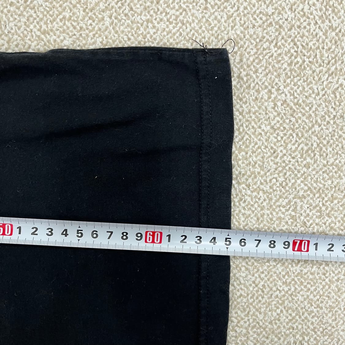 [M] 게스 미니 삼각 로고 브이넥 긴팔 티셔츠 1219M2 상품이미지5