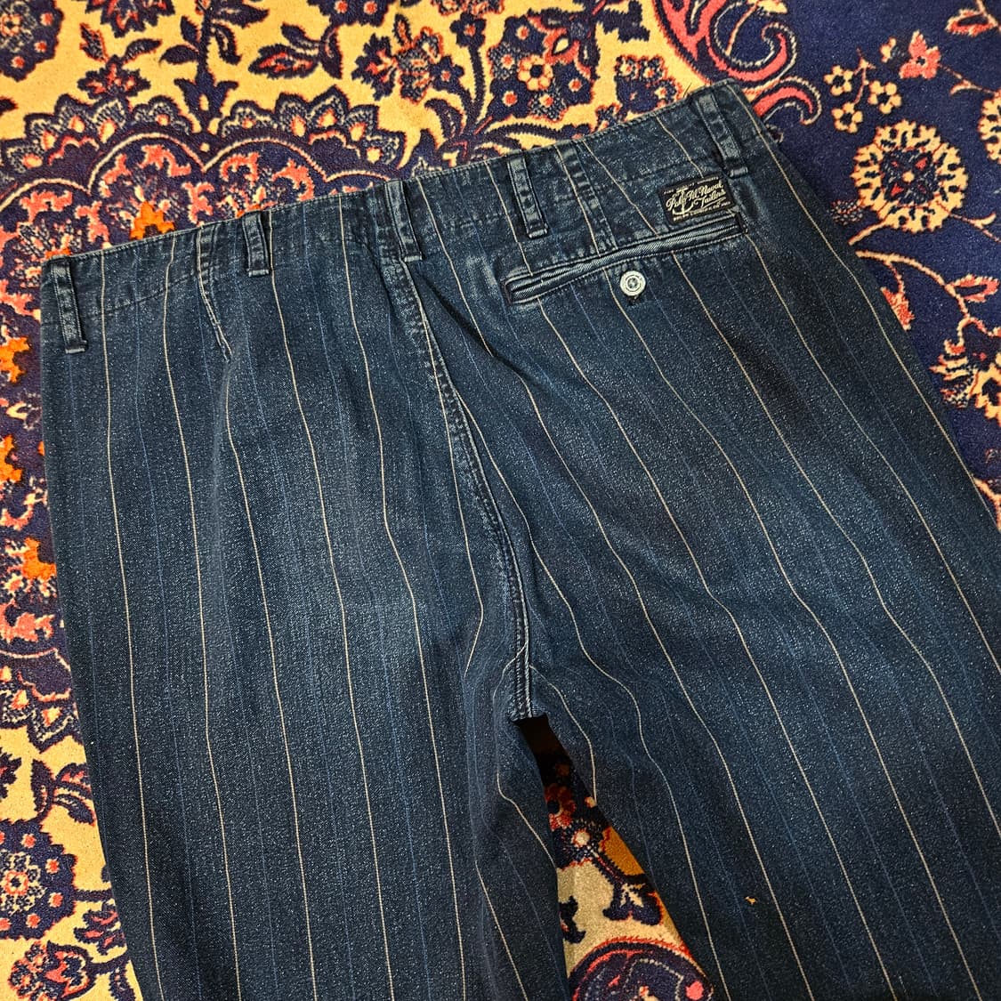 폴로랄프로렌 포멀 데님 스트라이프 팬츠10size 상품이미지2