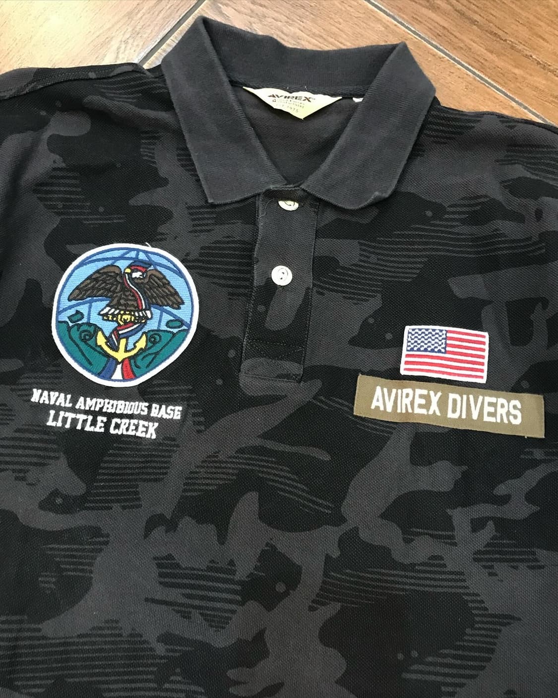 Avirex Embroidery Camo PK T-shirt 상품이미지7