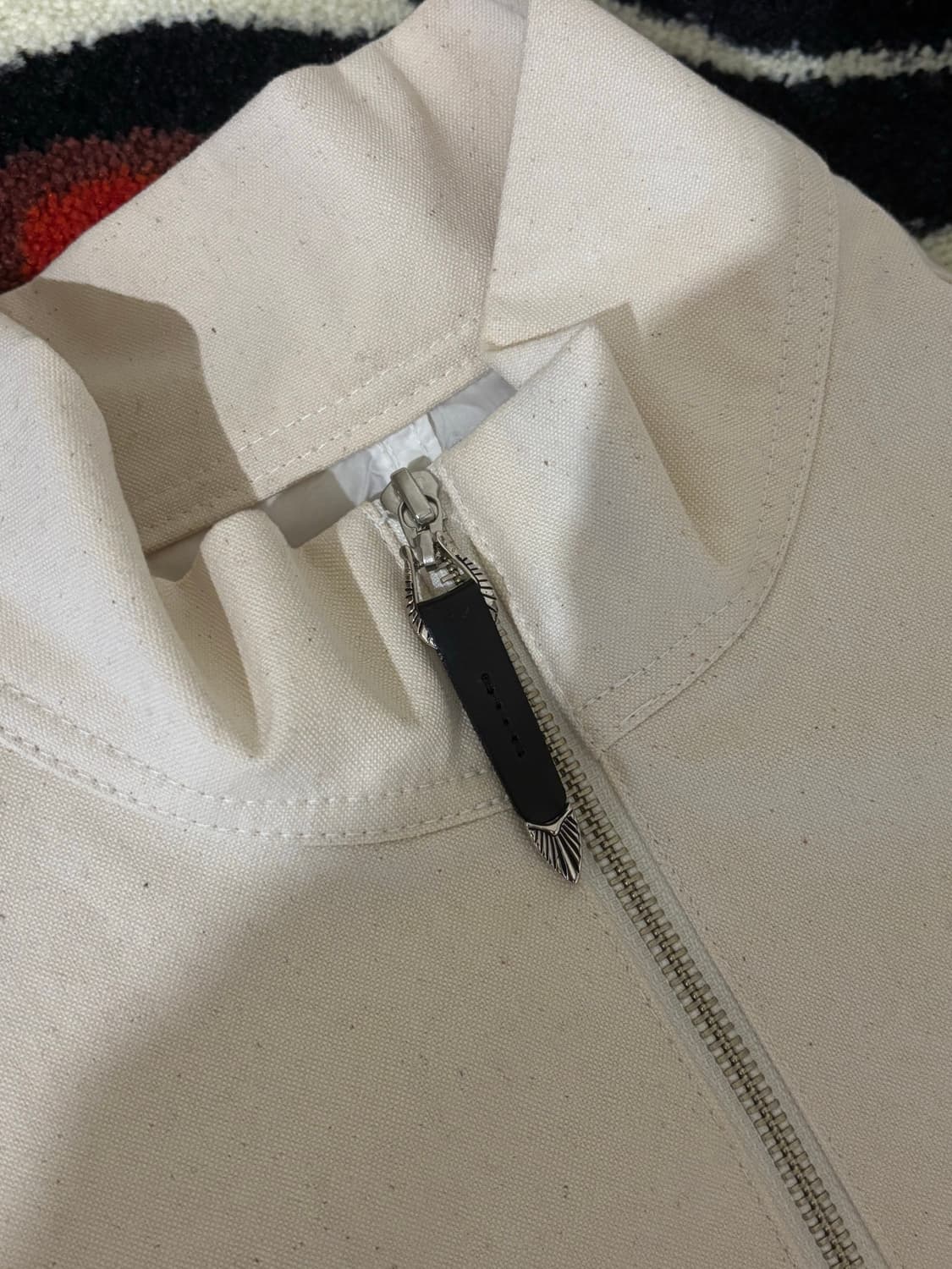 Toga Too 캔버스 나일론 하프집업 자켓 상품이미지5