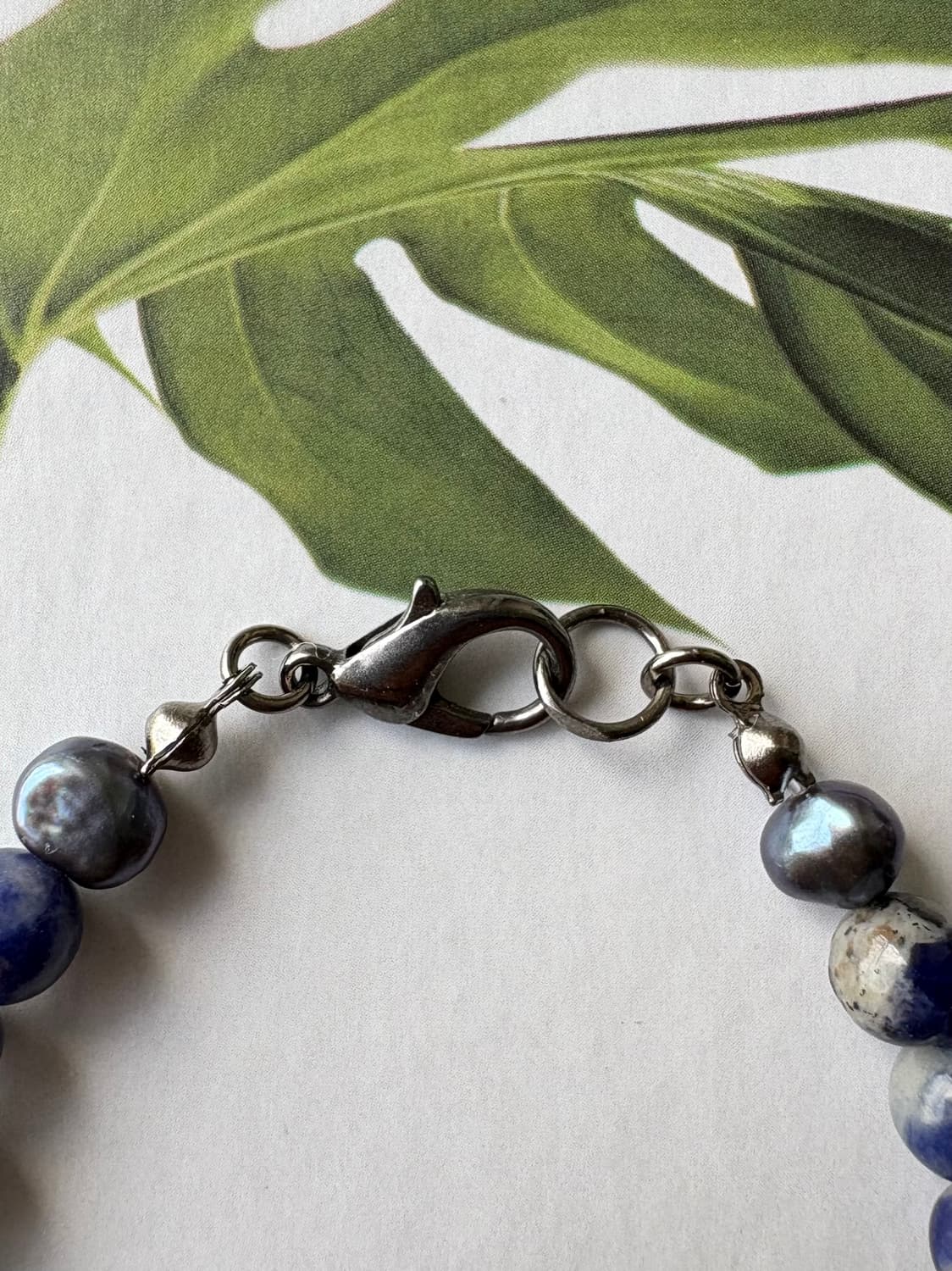 흑진주 원석 팔찌 상품이미지2