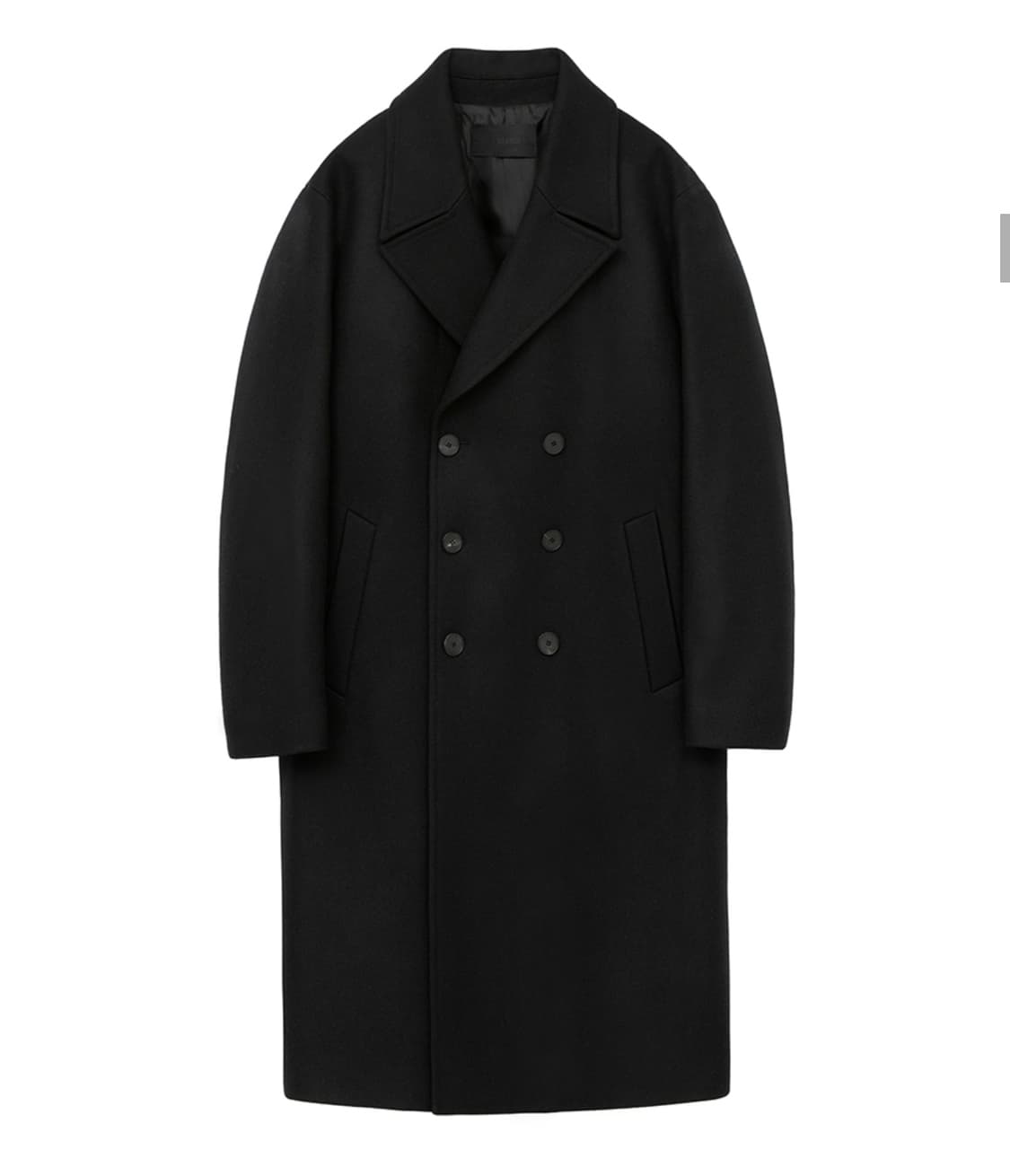 MTR 프리미엄 더블 브레스티드 코트 BLACK 상품이미지4