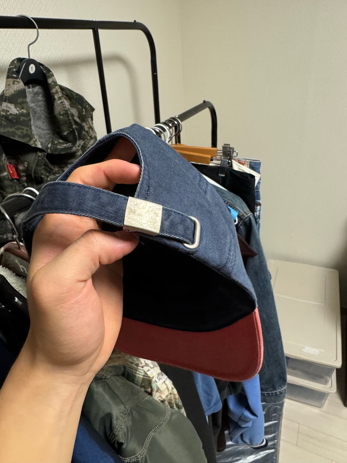 헬로 선라이즈 투톤 로고 캡 상품이미지4