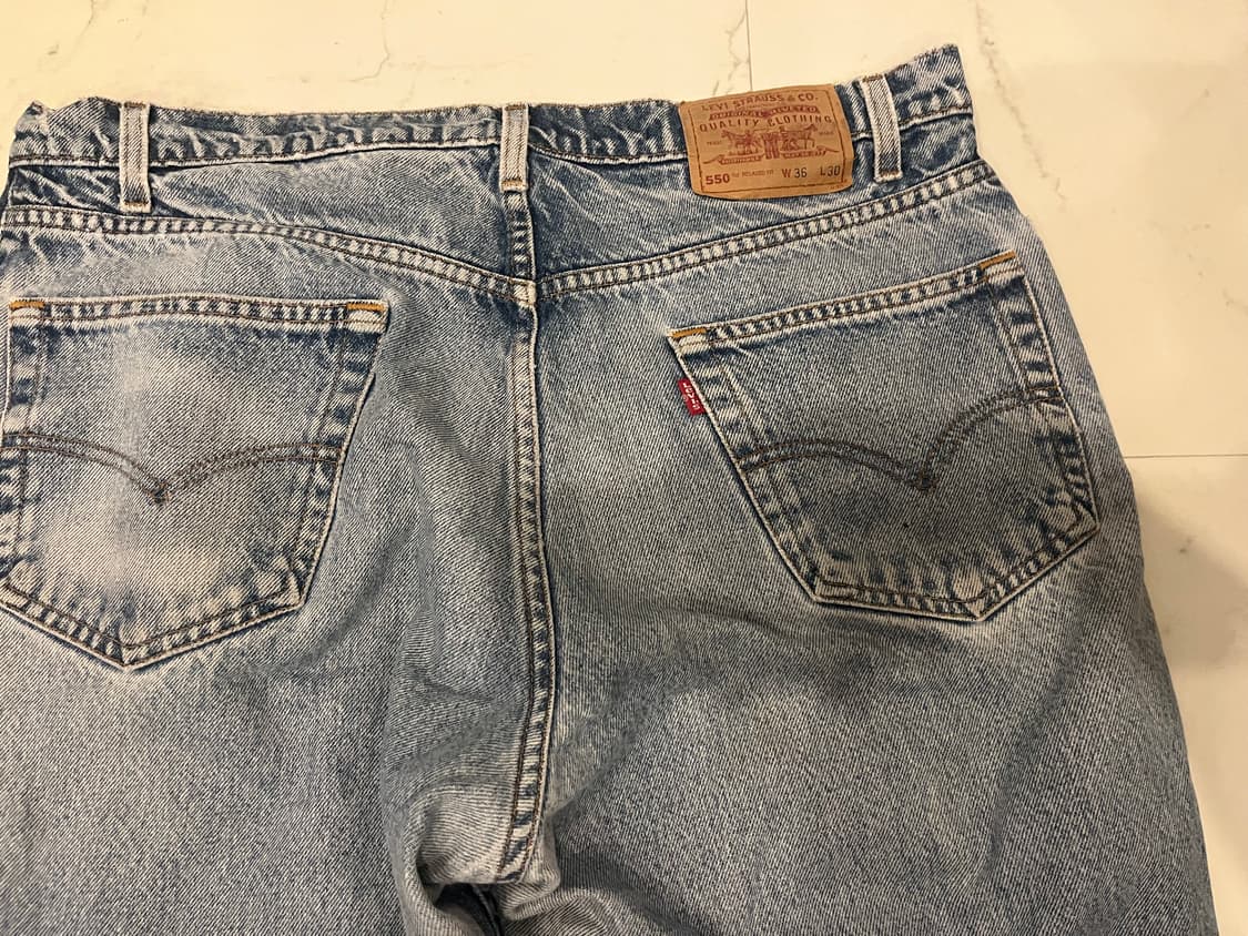 빈티지리바이스 550 상품이미지5