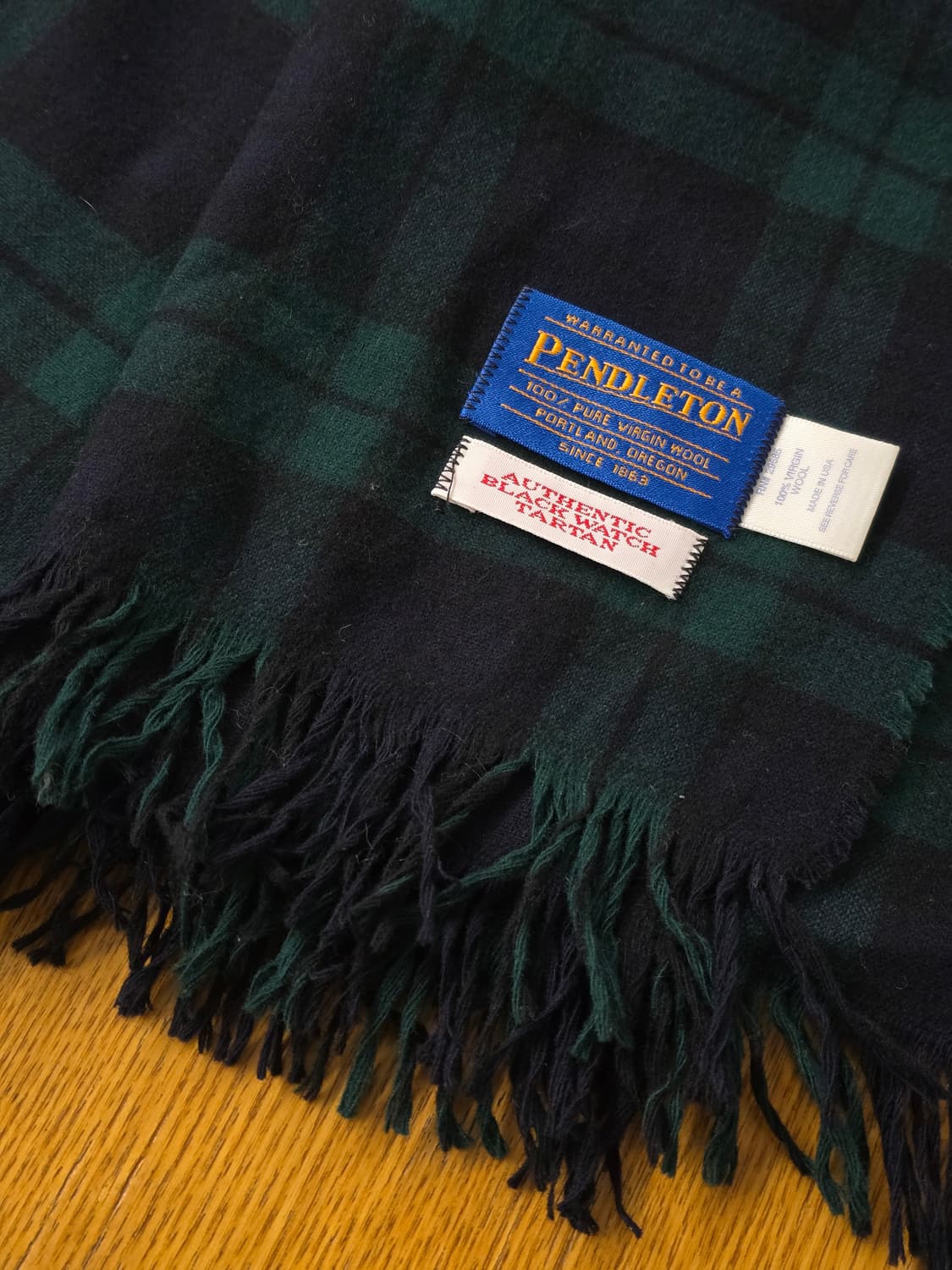 Pendleton 펜들턴 체크패턴 울 머플러 상품이미지6