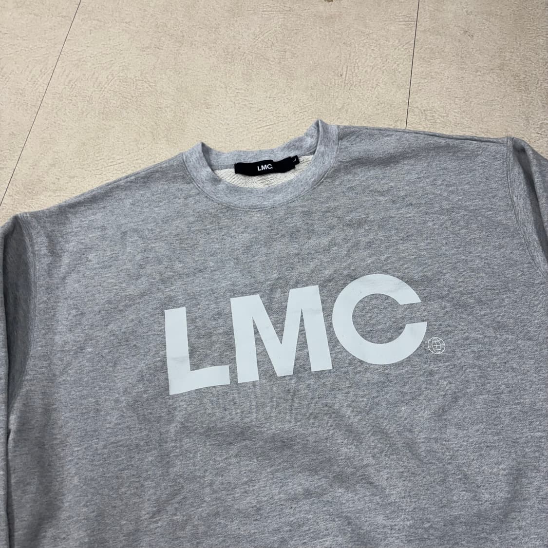 Lmc 빅로고 그레이 맨투맨 상품이미지2