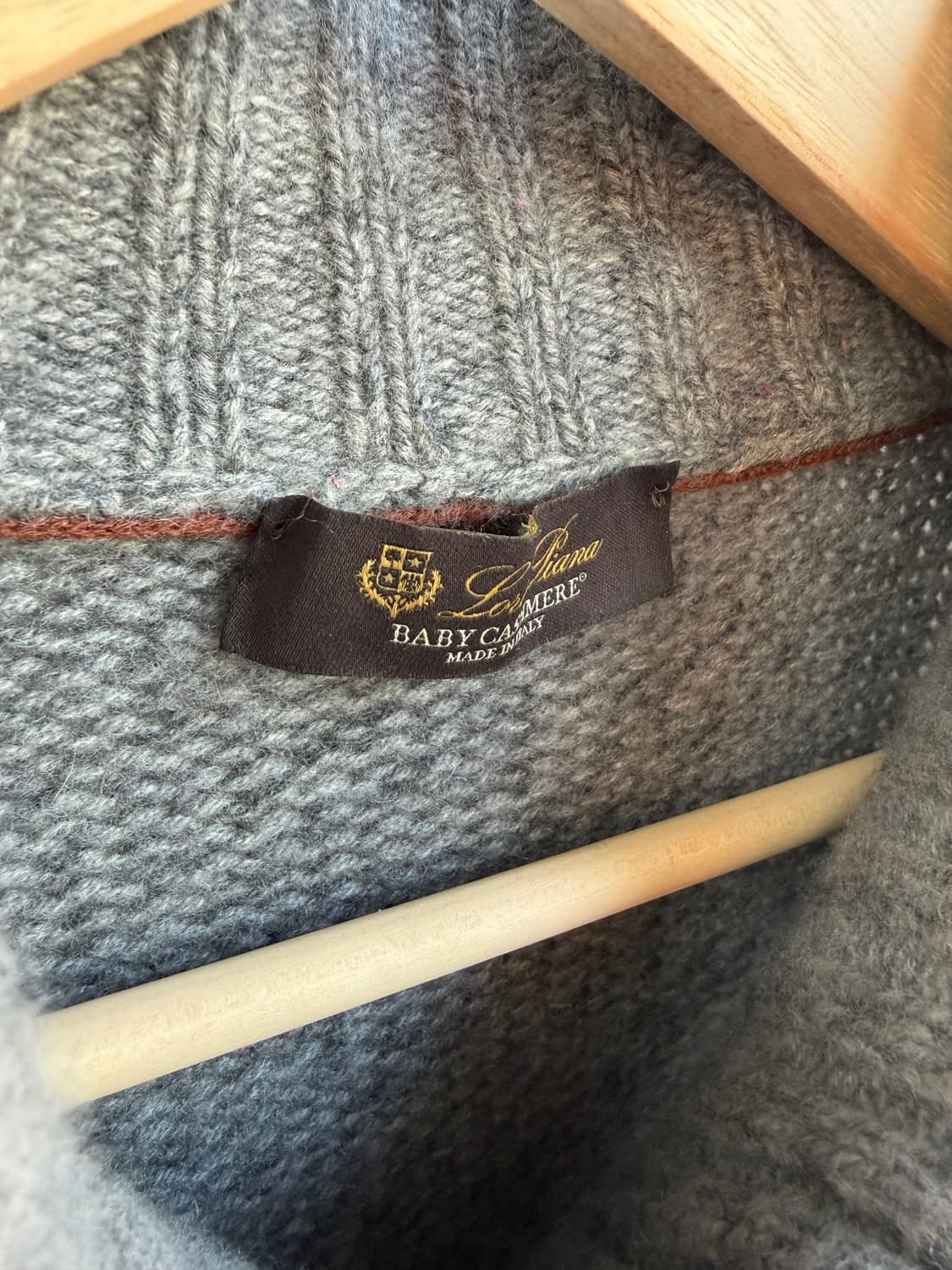 54/ 로로피아나 베이비 캐시미어 니트 집업 상품이미지6