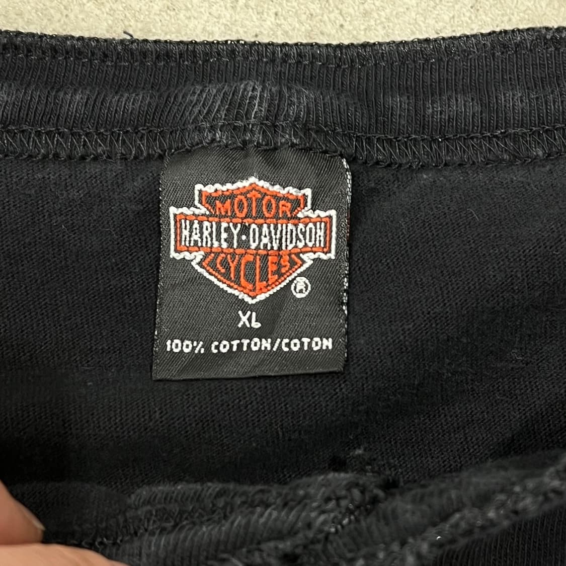 할리데이비슨 헨리넥 프린팅반팔티 s09904 상품이미지5