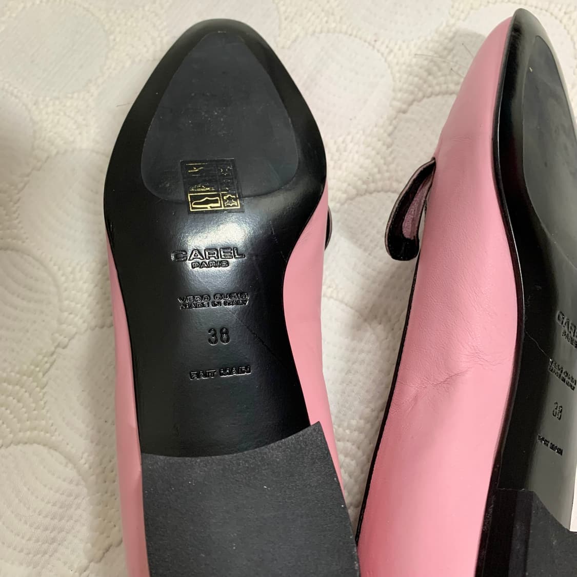 까렐 핑크 마우스 레더 슈즈 상품이미지7