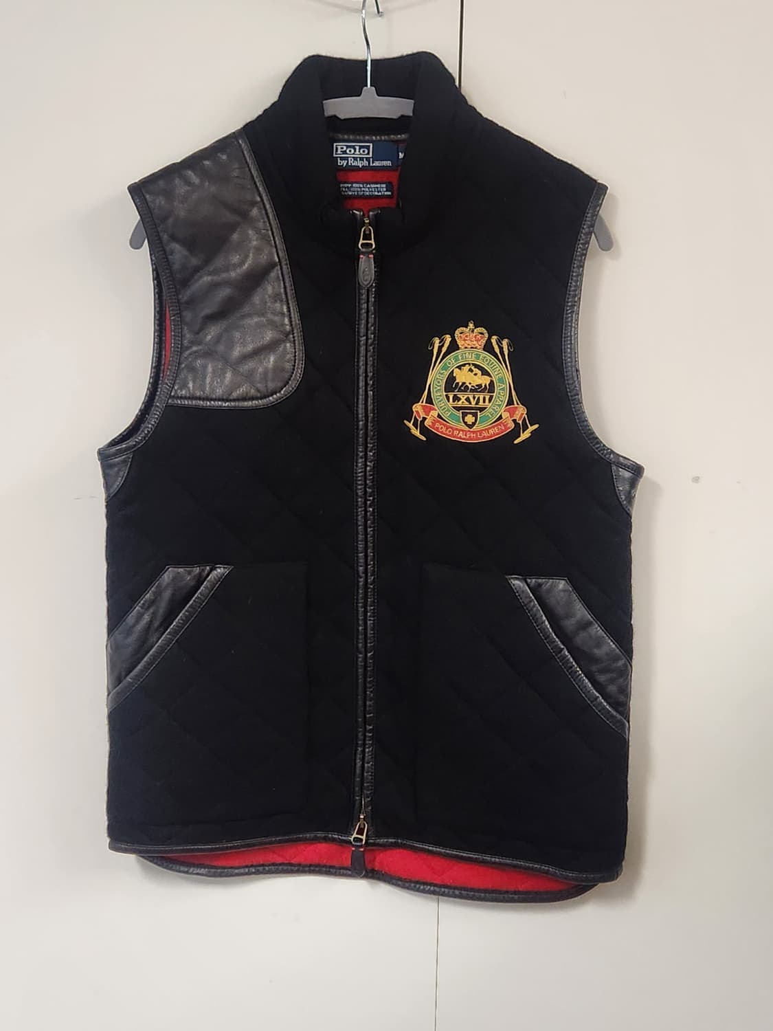 폴로 랄프로렌 퀼팅 조끼 블랙 M 상품이미지1