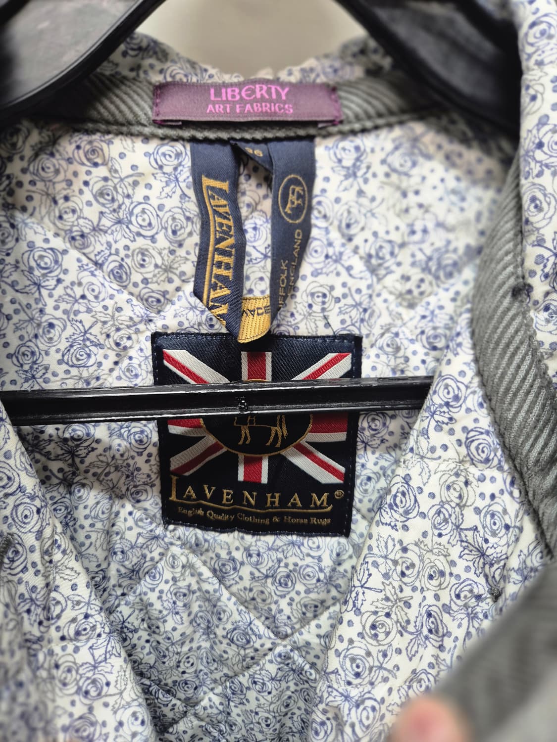 라벤헴 후드 퀼팅자켓 상품이미지2