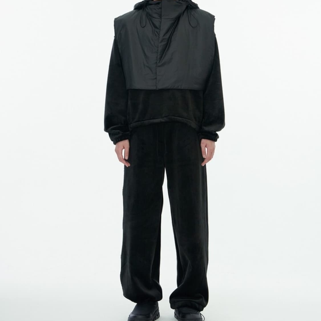 Amomento VELOUR FLEECE DRAWSTRING PANTS 상품이미지2