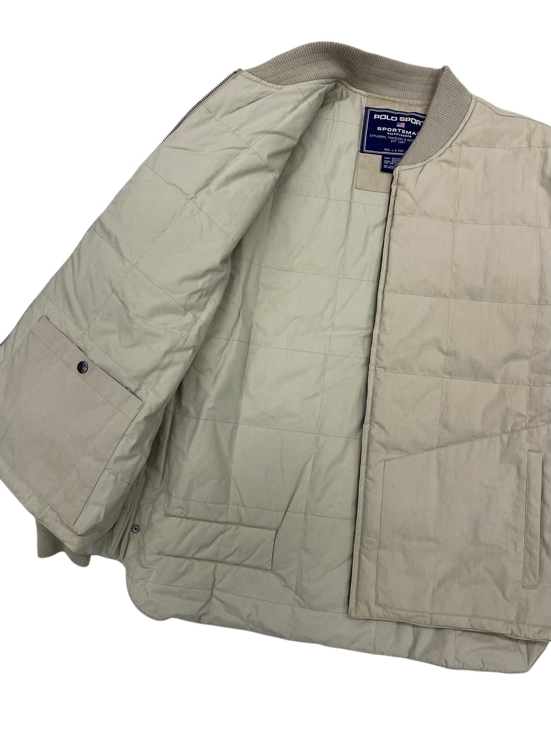 90's 폴로 스포츠 퀼팅 자켓 상품이미지9
