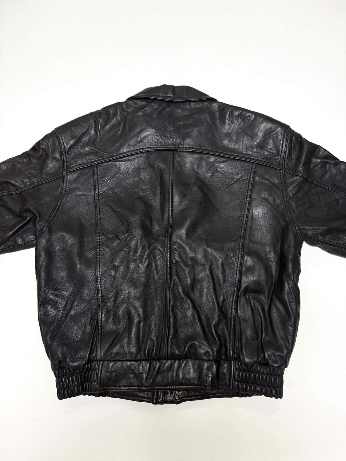 양가죽 봄버 라이더 자켓 XL 상품이미지4