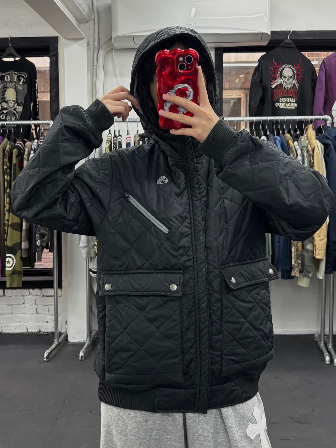 나이키 ACG 누빔 후드 자켓 상품이미지4