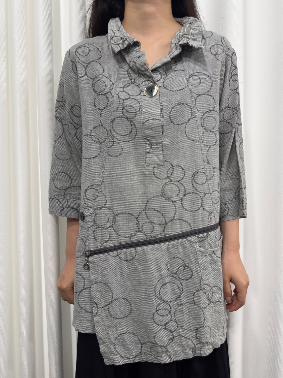 pattern blouse 상품이미지1