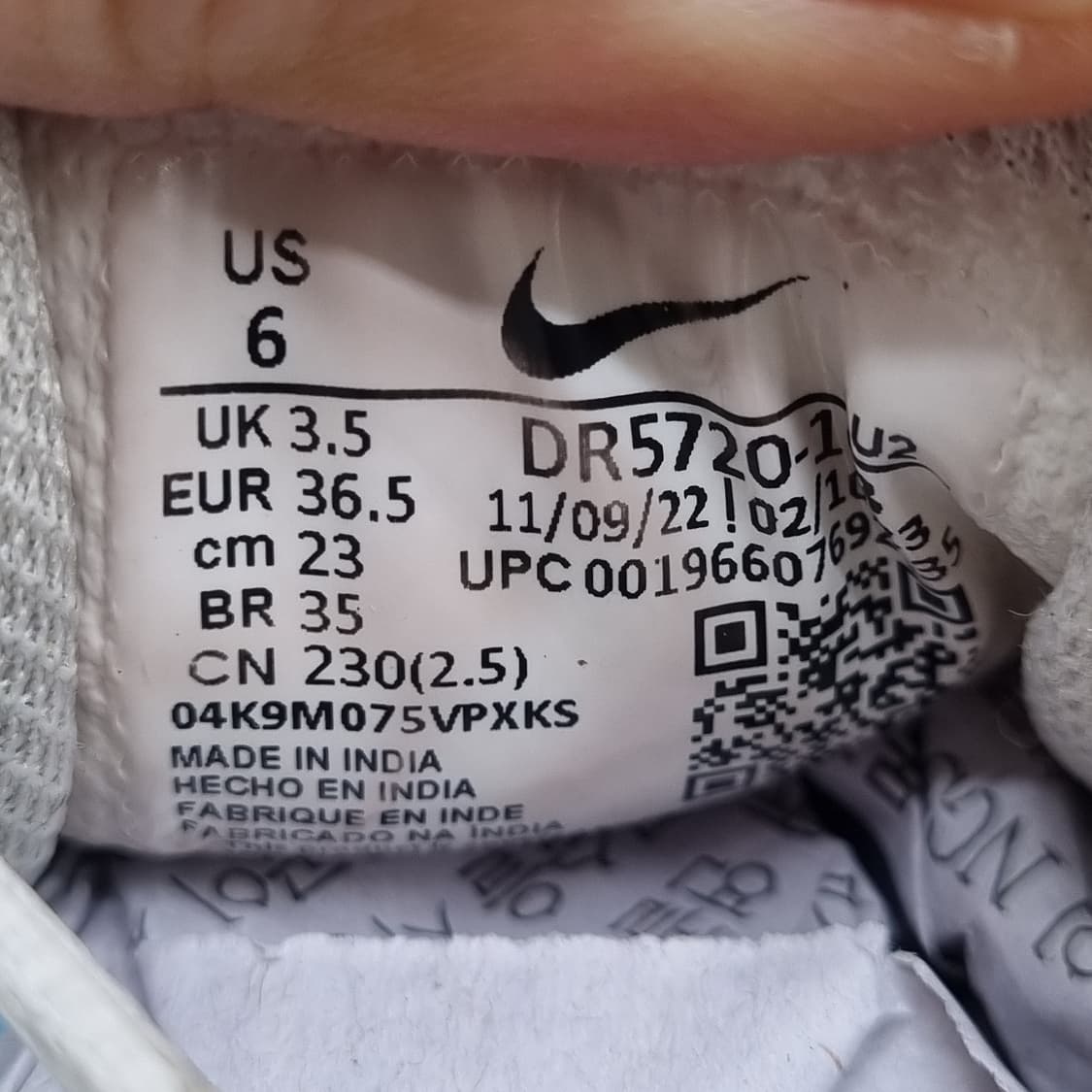 나이키 줌벨라 6 여성운동화 230 상품이미지6