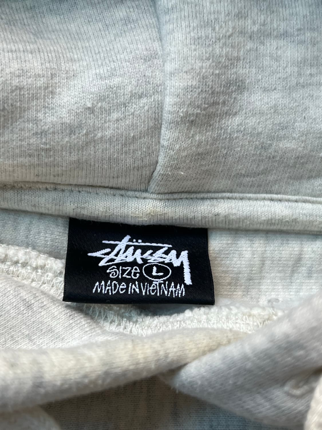 [L]스투시 도버스트릿 마켓 뉴욕 후드 에쉬해더 상품이미지3