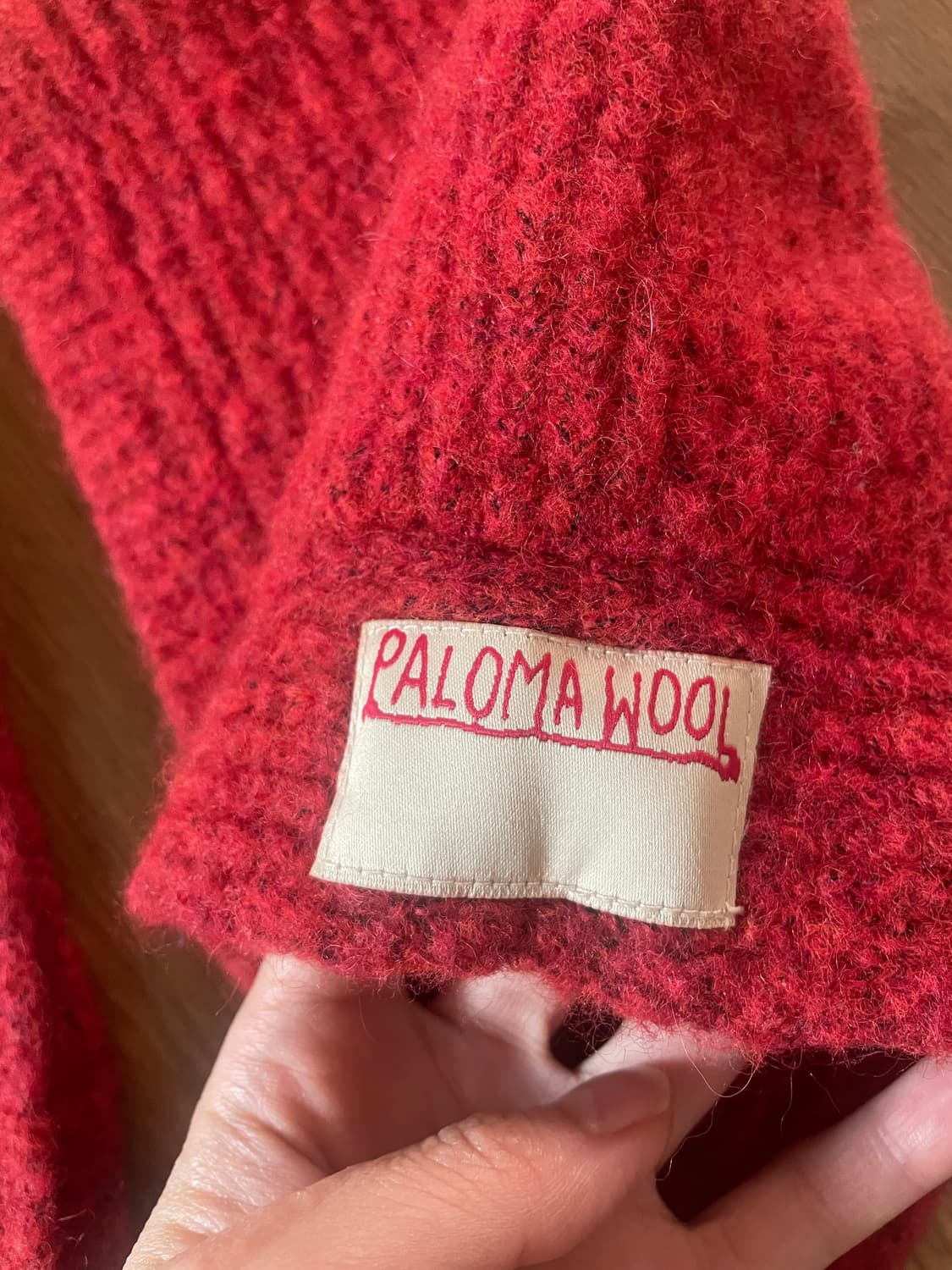 팔로마울 니트 리본 바라클라바 파울리  상품이미지3