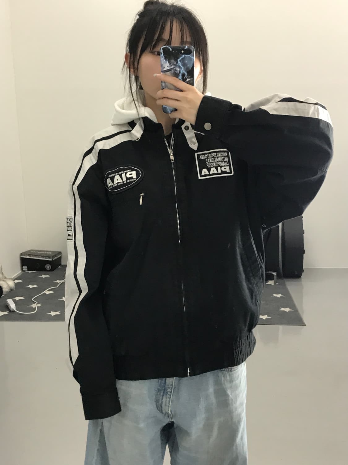 00’s 피아 모터스 레이싱 스포츠자켓 상품이미지3